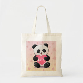 Bolsa Tote Você É Meu Amor Panda-Mic