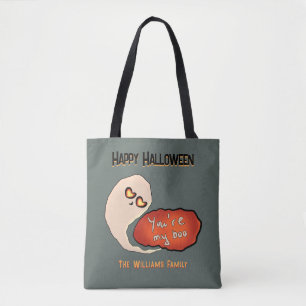 Bolsa Tote Você é meu Boo Cute Halloween