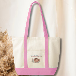 Bolsa Tote Você É Meu Copo de Calmaria Boho Latte