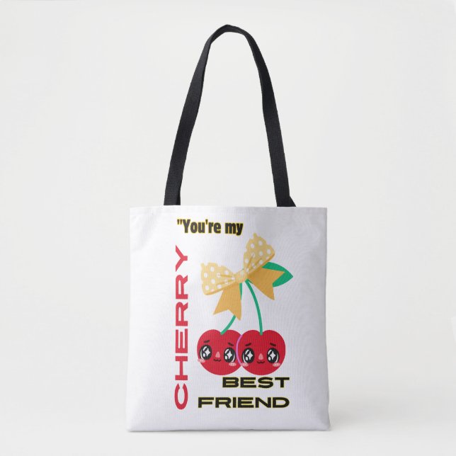 BOLSA TOTE VOCÊ É MEU MELHOR AMIGO. (Frente)