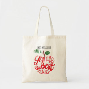 Bolsa Tote Você é o melhor professor deixando a moda de pre