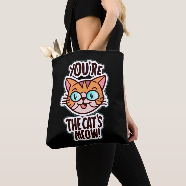 Bolsa Tote Você é o miau do gato (Close Up)