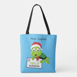 Bolsa Tote Você É Turtley Incrivelmente Engraçado Turtle Puns