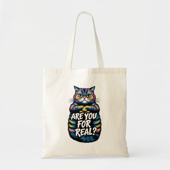 Bolsa Tote Você É Um Gato Muito Engraçado. (Frente)