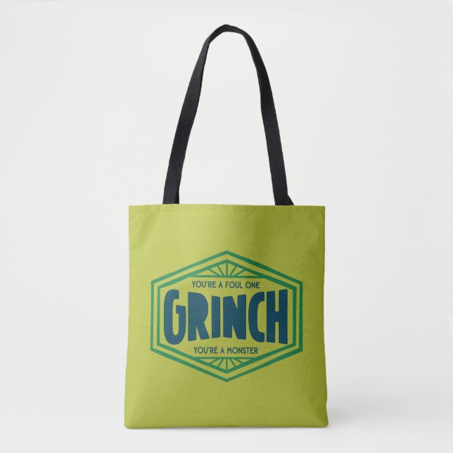 Bolsa Tote Você é um Grinch muito Mau (Frente)
