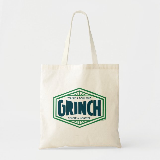 Bolsa Tote Você é um Grinch Repulsivo (Frente)