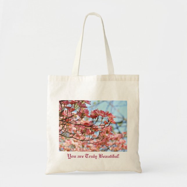 Bolsa Tote Você é verdadeiramente bonito! Dogwoods dos (Frente)