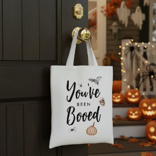 Bolsa Tote Você esteve no Jogo de Halloween do bairro