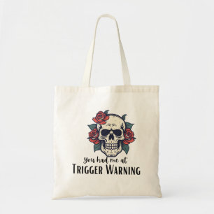 Bolsa Tote Você Me Conquistou com Aviso de Gatilho, Clube do