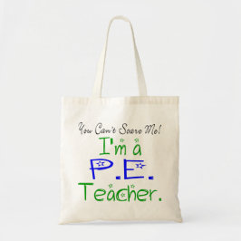 Bolsa Tote Você não pode me assustar Eu sou professor de educ