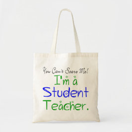 Bolsa Tote Você não pode me assustar Eu sou um professor estu