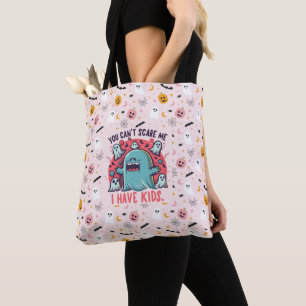 Bolsa Tote Você não pode me assustar, eu tenho filhos, Dia da