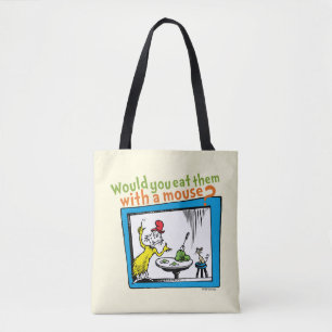Bolsa Tote Você os comeria com um rato?