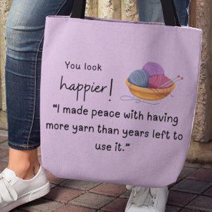 Bolsa Tote Você parece mais feliz! Aranha compradora