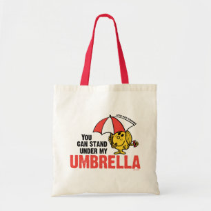 Bolsa Tote Você pode estar sob meu guarda-chuva
