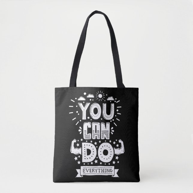 Bolsa Tote Você pode fazer tudo (Frente)