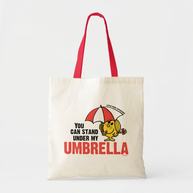 Bolsa Tote Você Pode Ficar Sob Meu Guarda-Chuva (Frente)