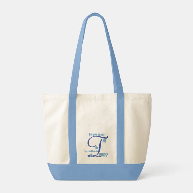 Bolsa Tote Você quer a Truth Tote Bag? (Verso)