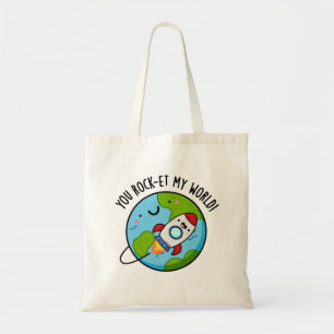 Bolsa Tote Você Rock-et Meu Mundo Foguete