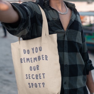 Bolsa Tote Você se lembra do Presente Legal Esquisito Nostalg