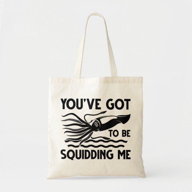 Bolsa Tote Você tem que estar me escondendo (Frente)