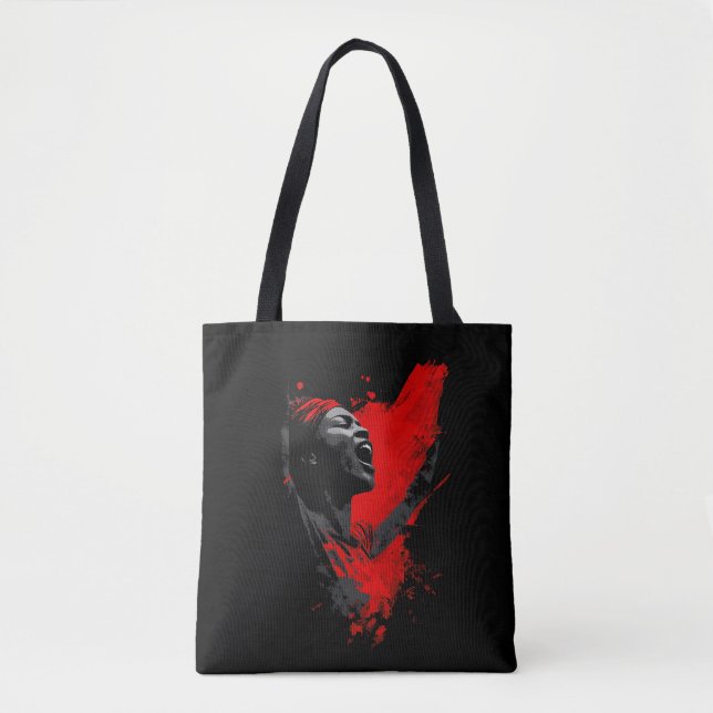 Bolsa Tote Voice in Red (Frente)