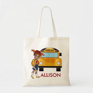 Bolsa Tote Voltar ao Saco de Tote Escolar com monograma