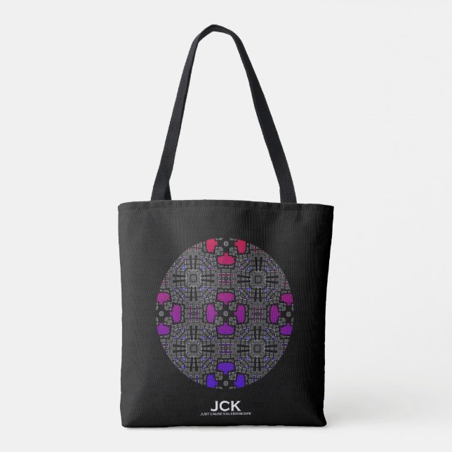 Bolsa Tote Volume treze da arte caleidoscópica sete (Verso)