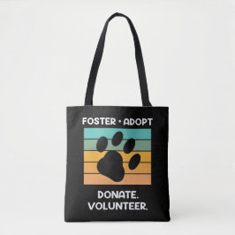 Bolsa Tote Voluntário para o Bem-Estar dos Animais