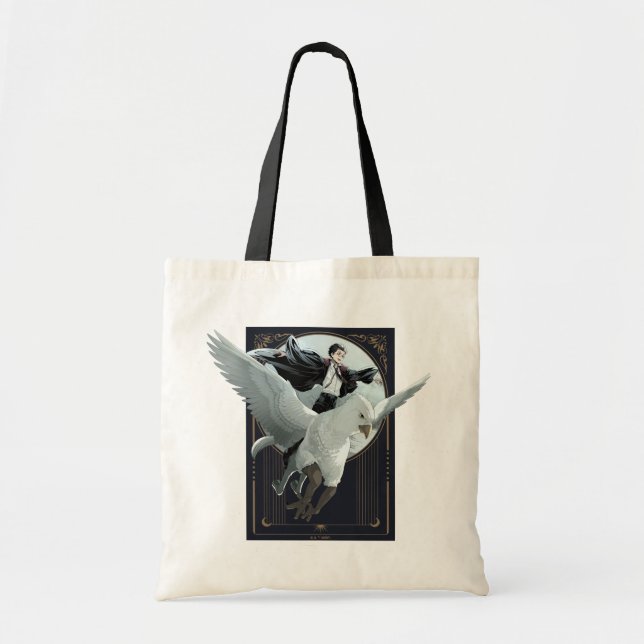 Bolsa Tote Voo Anime HARRY POTTER™ com Buckbeak (Frente)