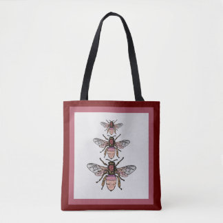 Bolsa Tote Voo das abelhas-relhas