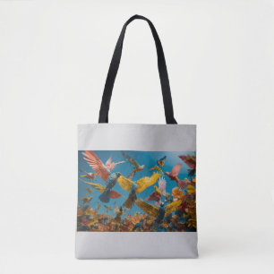Bolsa Tote Voo Plástico: Sonhos no Céu Sintético