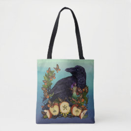 Bolsa Tote Voos de Fantasia Raven Faery