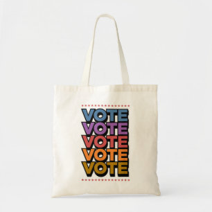 Bolsa Tote Votação Estilo Retroativo Eleição Ortoada Registro