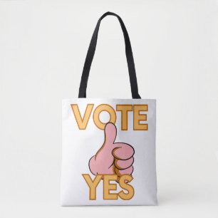 Bolsa Tote Votar sim