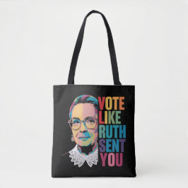 Bolsa Tote Vote Como Ruth Enviou Você