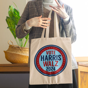Bolsa Tote Vote Harris Walz para a eleição do presidente 2024