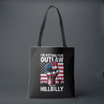 Bolsa Tote Voto a favor do Outlaw e do Hillbilly 2024 U<br><div class="desc">Voto a favor do Outlaw e do Hillbilly 2024 Bandeira dos EUA</div>