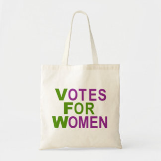 BOLSA TOTE "VOTOS PARA SACOLA CLÁSSICA DAS MULHERES"