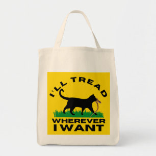 Bolsa Tote Vou pisar onde eu quiser
