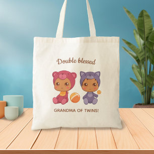 Bolsa Tote Vovó do Twins Bear Bear Bear
