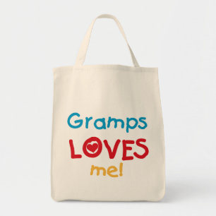 Bolsa Tote Vovô me ama T-shirts e presentes