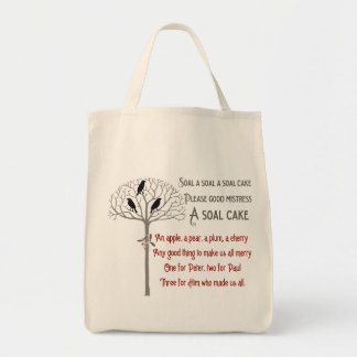 Bolsa Tote Voysey Rook e Holly Patterna Tote de Natal