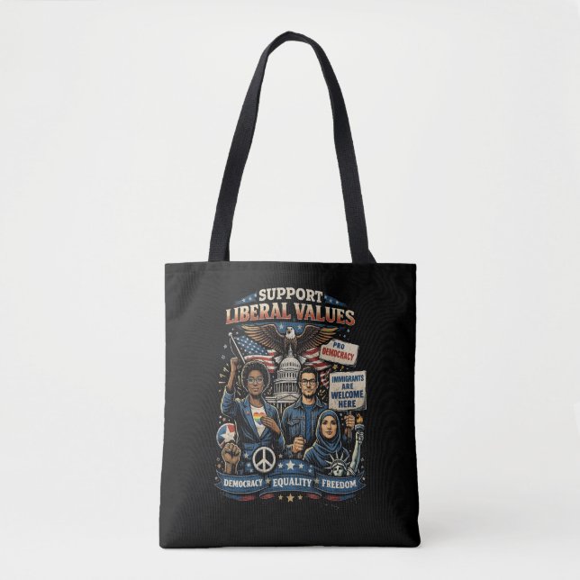 Bolsa Tote Vozes da Liberdade (Frente)