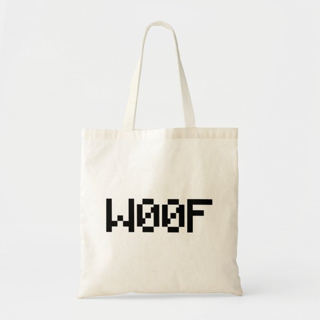 Bolsa Tote W00F [Sons animais de Leettalk] (Frente)