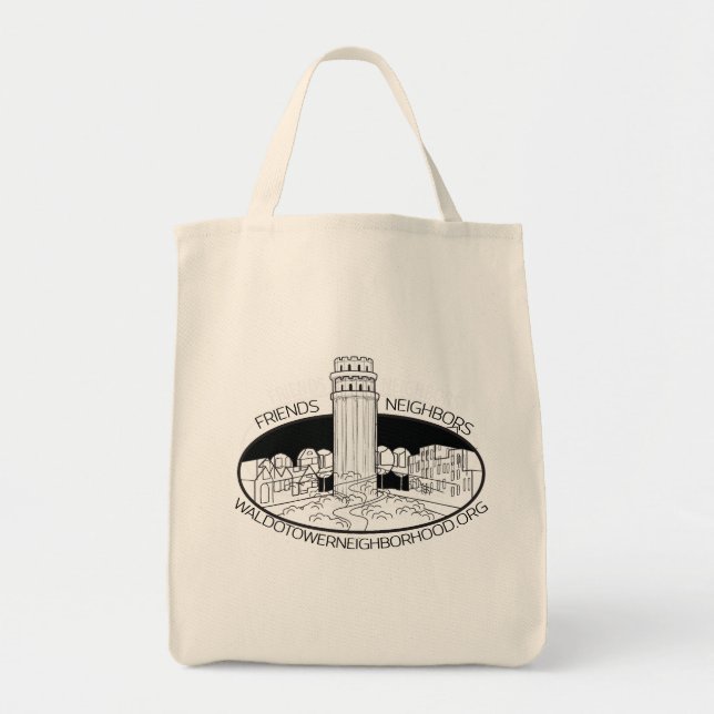 Bolsa Tote Waldo Tower Neighhood Association Tote Bag (Frente)