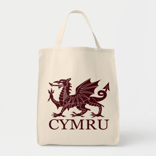 Bolsa Tote Wales CYMRU (Frente)