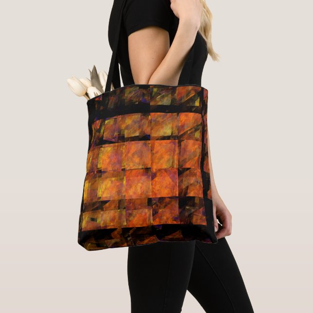 Bolsa Tote Wall Abstrato Art (Close Up)