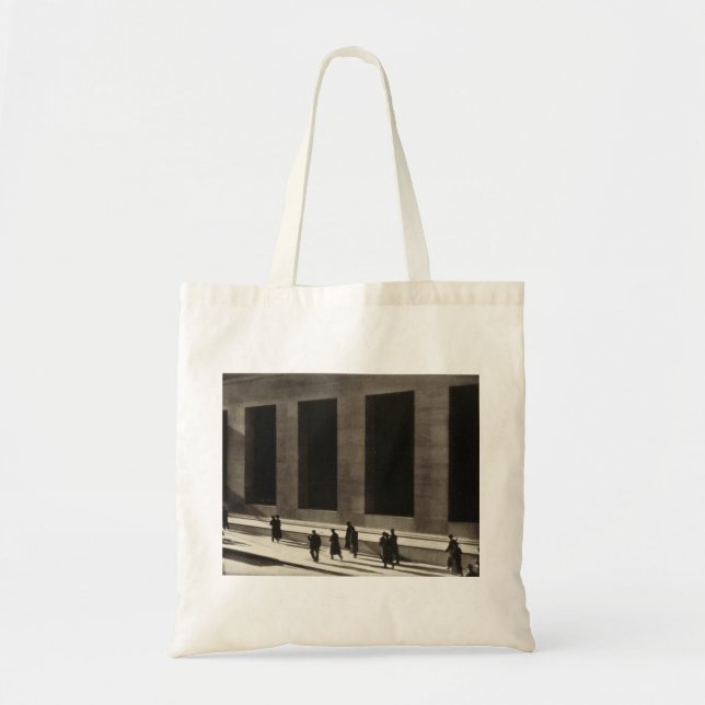 Bolsa Tote Wall Street (por Paul Strand, 1915) (Frente)