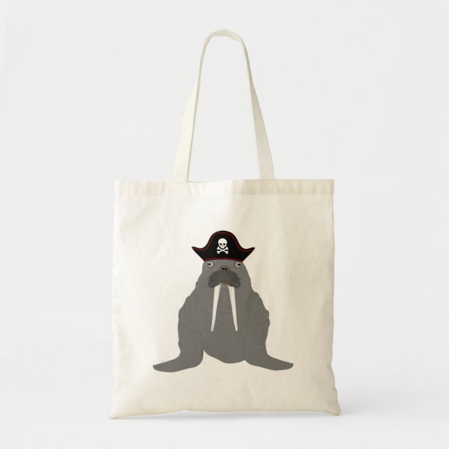 Bolsa Tote Walrus Pirate Tote Bag (Frente)